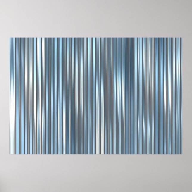 Beautiful abstract vertical blue background with l poster (Front)