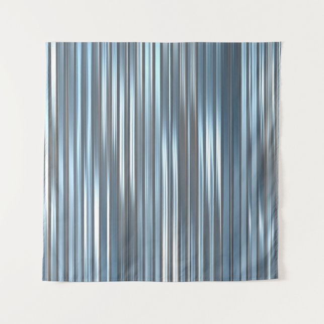 Beautiful abstract vertical blue background with l tapestry (Front)