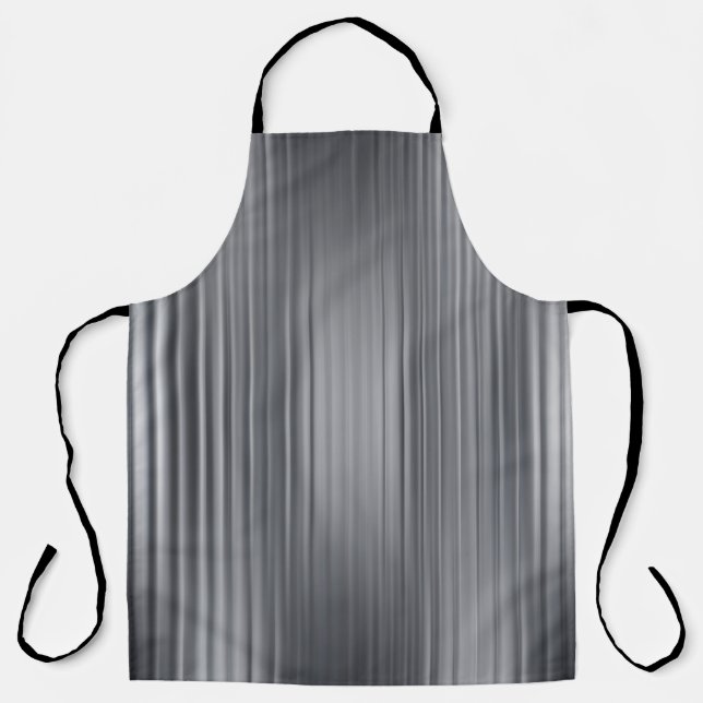 Beautiful abstract vertical gray background with l apron (Front)
