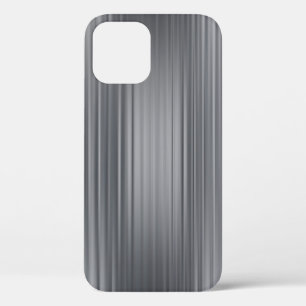 Beautiful abstract vertical grey background with l iPhone 12 case