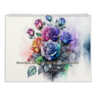 Beautiful Abstract Watercolor Flowers