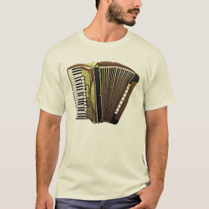 Beautiful Accordion Musical Instrument T-Shirt