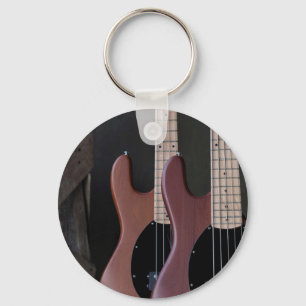 Beautiful Acoustic Guitar Key Ring