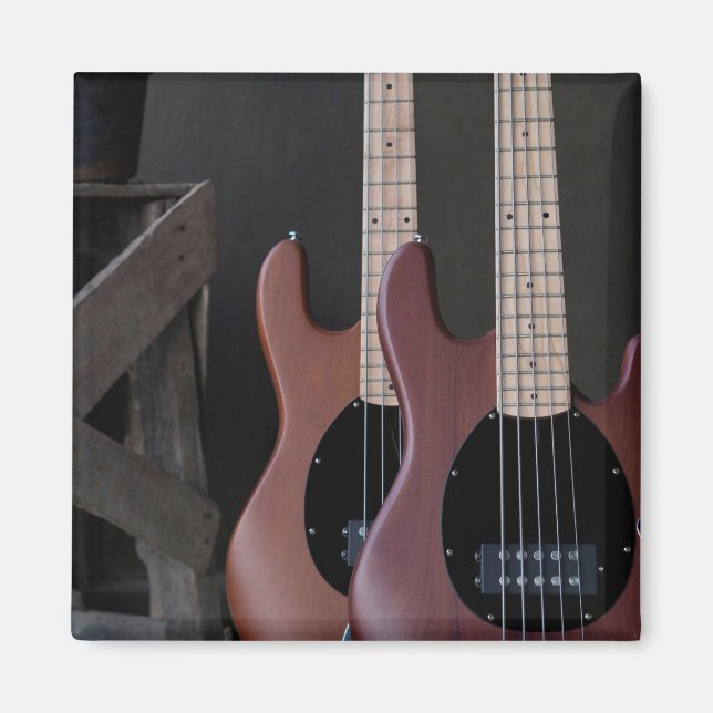 Beautiful Acoustic Guitar Magnet (Front)