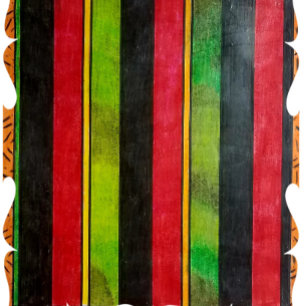 Beautiful Africa Square Paper Plates