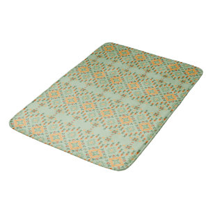 Beautiful African Knitted Pattern Bath Mat