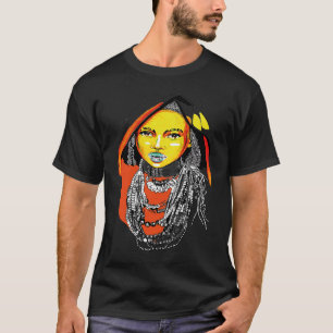 BEAUTIFUL AFRICAN TRIBAL WOMAN Natural Queen True T-Shirt