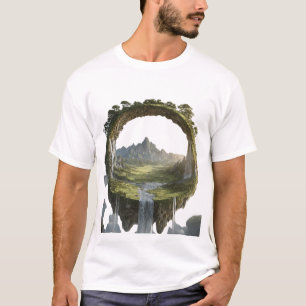 Beautiful Afro Double-Faced T-Shirt, Earth Tee