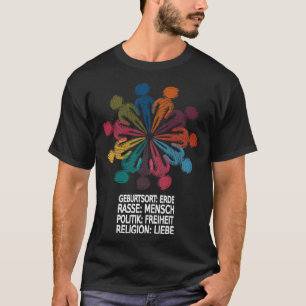 Beautiful against racism T-Shirt