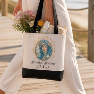 Beautiful AI Inspirational Quote Fairy Queen Tote Bag
