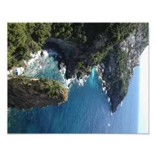 Beautiful Amalfi Coast, Praiano, Italy Photo Print