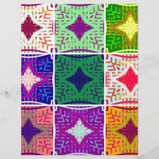 Beautiful Amazing African Chequered  Print pattern (Front)