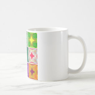 Beautiful Amazing African Chequered  Print pattern Coffee Mug