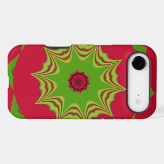 Beautiful amazing African ethnic tribal red Art