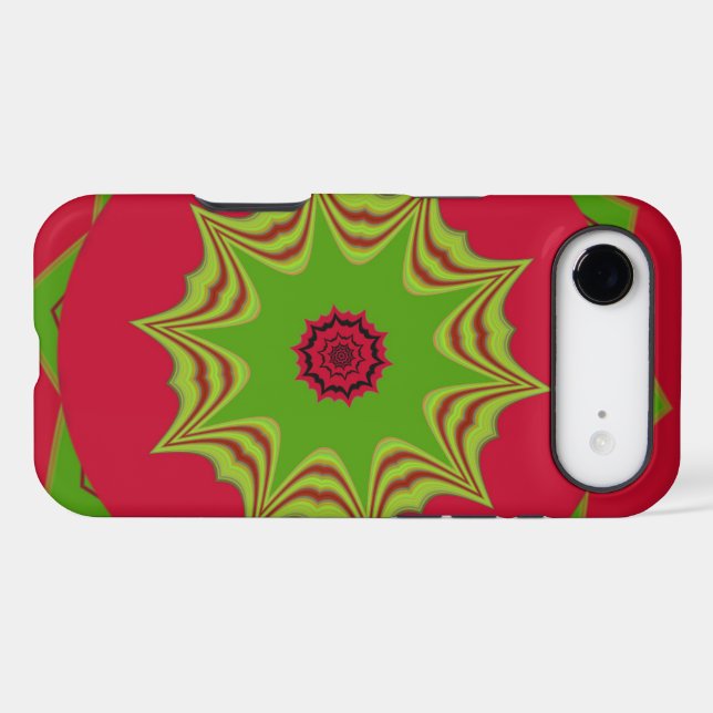 Beautiful amazing  African ethnic tribal red  Art (Back (Horizontal))