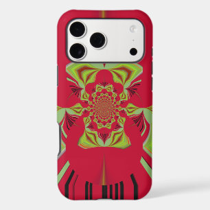 Beautiful Amazing African Red yellow Motif Pattern