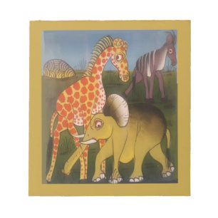 Beautiful Amazing African wild animal safari Notepad