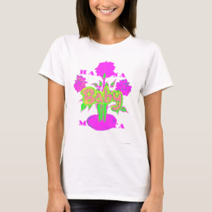 Beautiful Amazing Baby Pink Inspirational Floral  T-Shirt