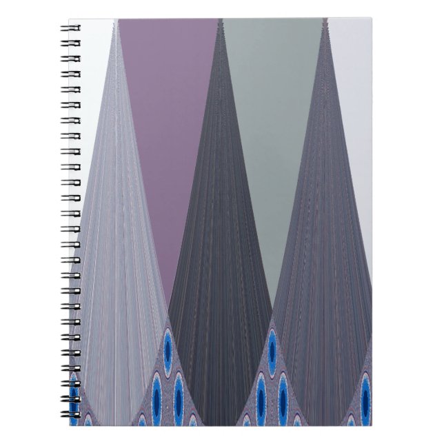 Beautiful Amazing Chevron Design Art Print Notebook (Front)