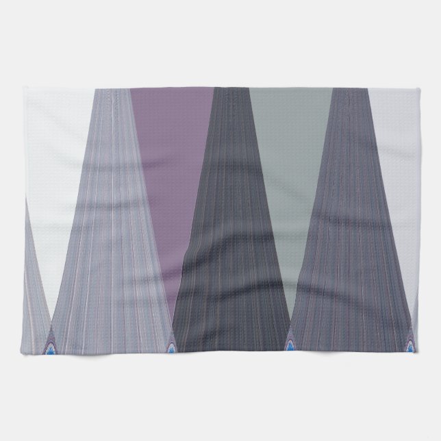 Beautiful Amazing Chevron Design Art Print Tea Towel (Horizontal)