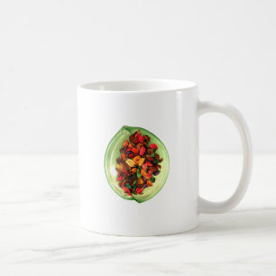 Beautiful amazing colourful rose design coffee mug