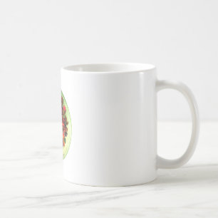 Beautiful amazing colourful rose design coffee mug