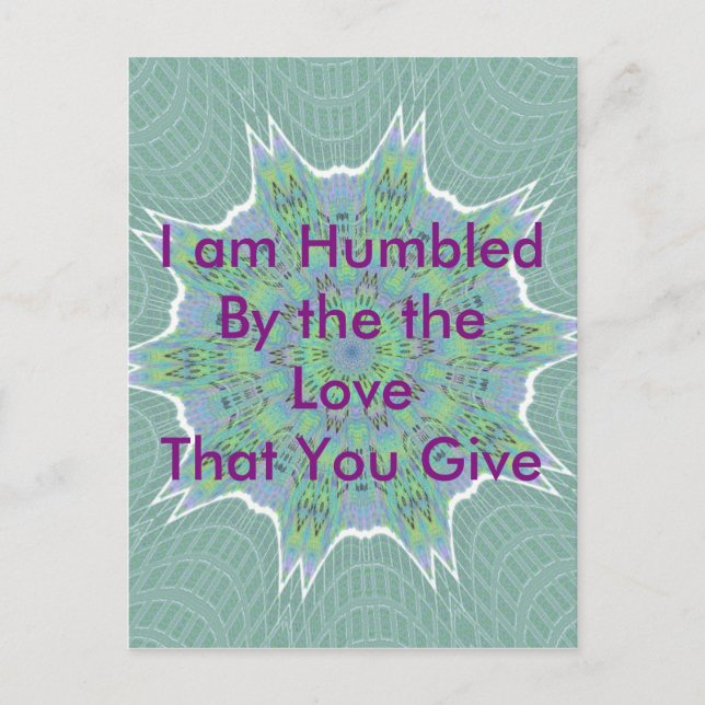 Beautiful Amazing Cool Green Floral pattern Design Postcard (Front)