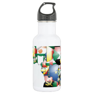 Beautiful amazing customisable Trendy Art Design  532 Ml Water Bottle