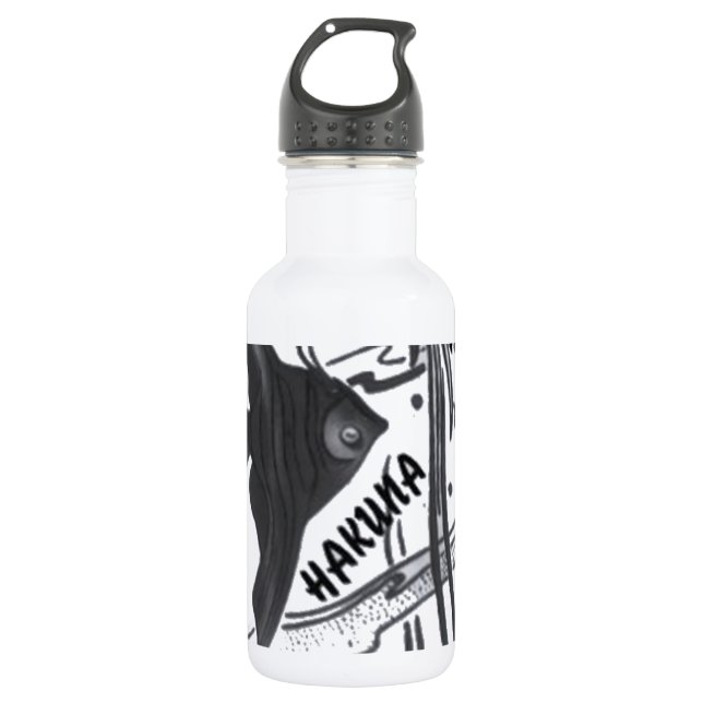 Beautiful amazing customisable Trendy Art Design  532 Ml Water Bottle (Front)