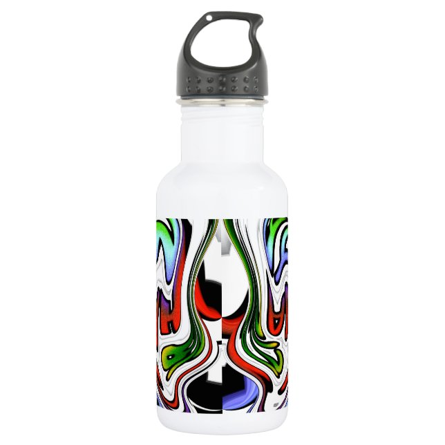 Beautiful amazing customisable Trendy Art Design  532 Ml Water Bottle (Front)