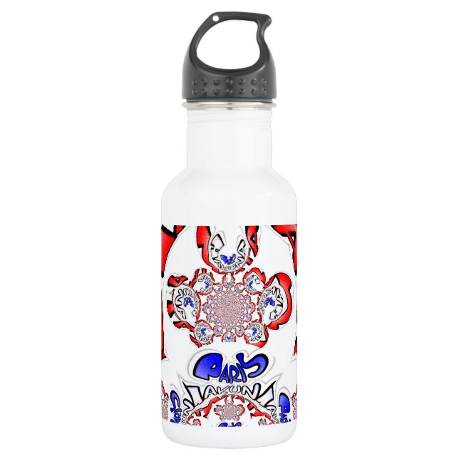 Beautiful amazing customisable Trendy Art Design  532 Ml Water Bottle (Front)