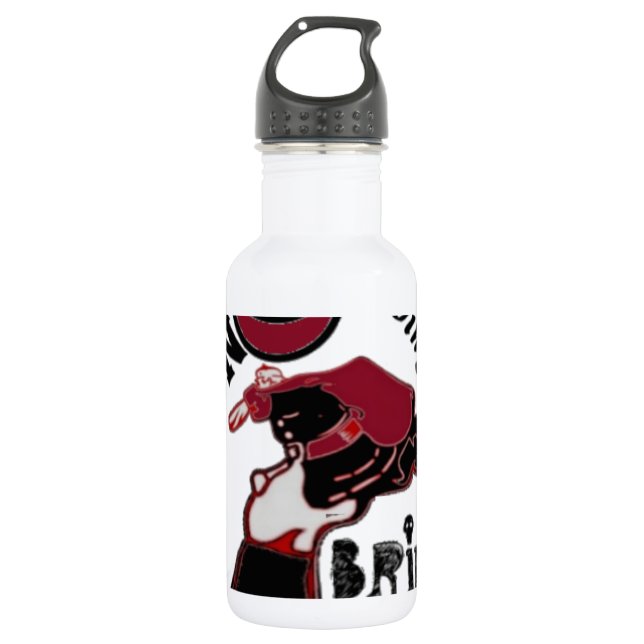 Beautiful amazing customisable Trendy Art Design  532 Ml Water Bottle (Front)