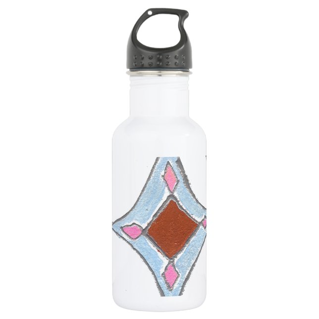 Beautiful amazing customisable Trendy Art Design  532 Ml Water Bottle (Front)