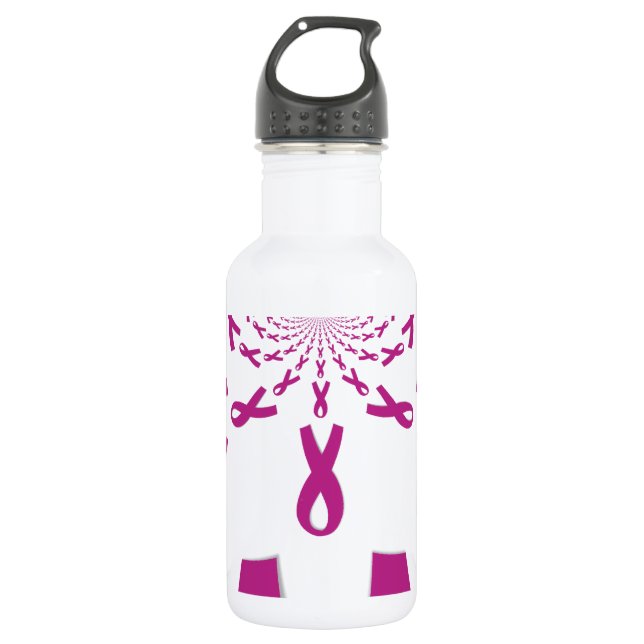 Beautiful amazing customisable Trendy Art Design  532 Ml Water Bottle (Front)