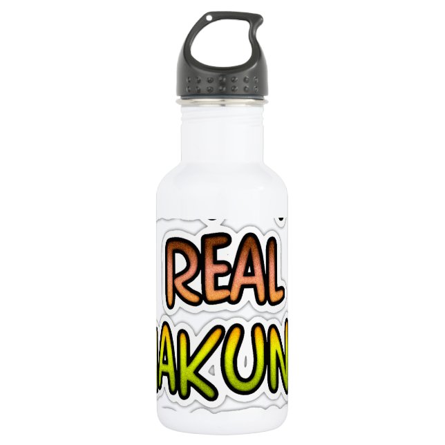 Beautiful amazing customisable Trendy Art Design  532 Ml Water Bottle (Front)