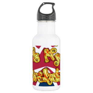 Beautiful amazing customisable Trendy Art Design  532 Ml Water Bottle