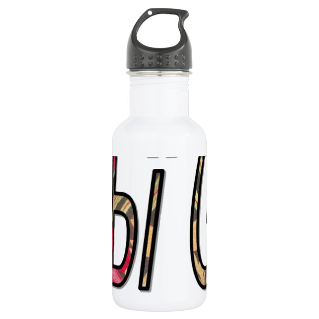 Beautiful amazing customisable Trendy Art Design  532 Ml Water Bottle (Front)