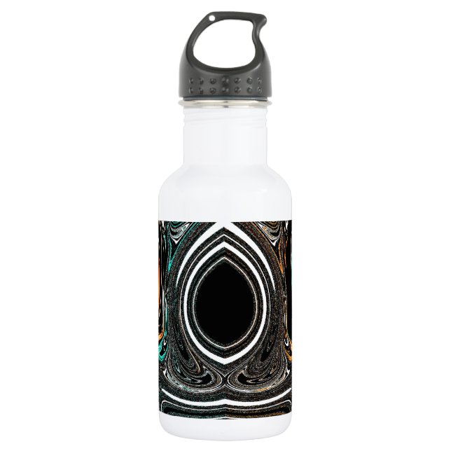 Beautiful amazing customisable Trendy Art Design  532 Ml Water Bottle (Front)