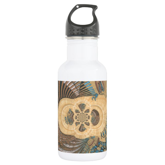 Beautiful amazing customisable Trendy Art Design  532 Ml Water Bottle (Front)
