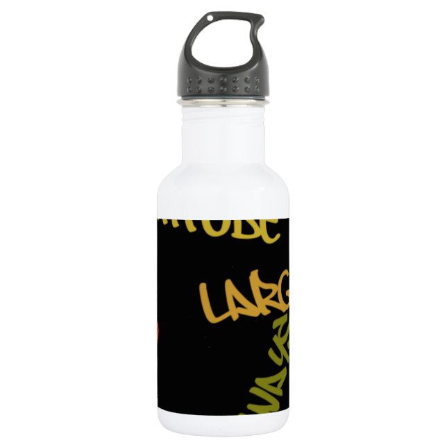 Beautiful amazing customisable Trendy Art Design  532 Ml Water Bottle (Front)