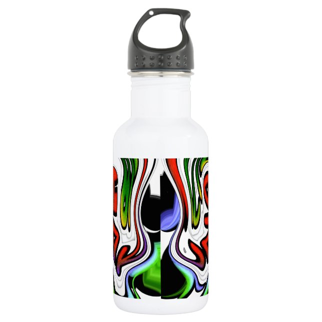 Beautiful amazing customisable Trendy Art Design  532 Ml Water Bottle (Front)