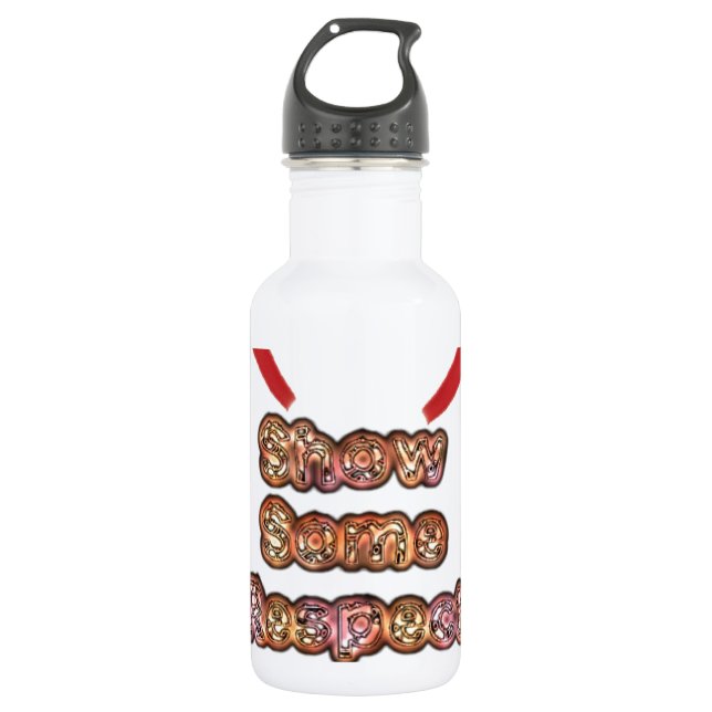 Beautiful amazing customisable Trendy Art Design  532 Ml Water Bottle (Front)