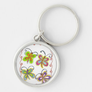 Beautiful amazing Cute Butterfly Art: Perfect Gift Key Ring