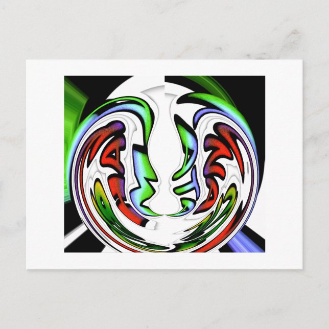 Beautiful Amazing Design Have a Nice Day Colourful Postcard (Front)