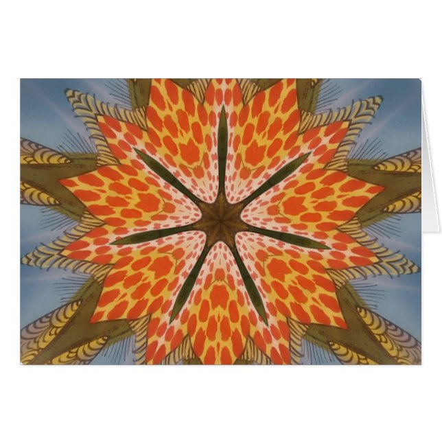 Beautiful amazing feminine African Design animal (Front Horizontal)