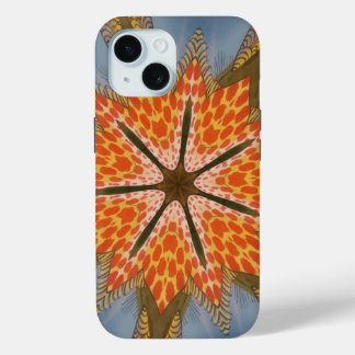 Beautiful amazing feminine African Design animal iPhone 15 Case