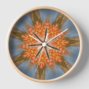 Beautiful amazing feminine African Design animal Wall Clock