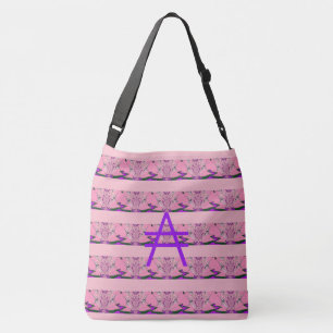 Beautiful amazing Feminine Lovely A Monogrammed Crossbody Bag