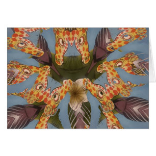 Beautiful amazing Funny African Giraffe pattern de