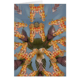 Beautiful amazing Funny African Giraffe pattern de